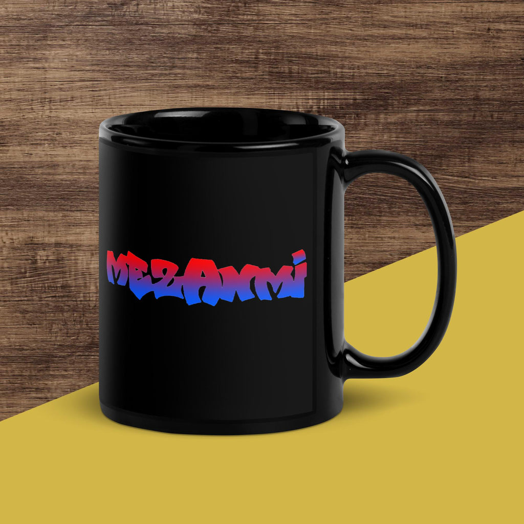 Mug brillant noir Mezanmi